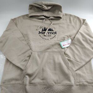 Marmot Men's Culebra Peak Hooded Sweatshirt Tan XXL                       P#275